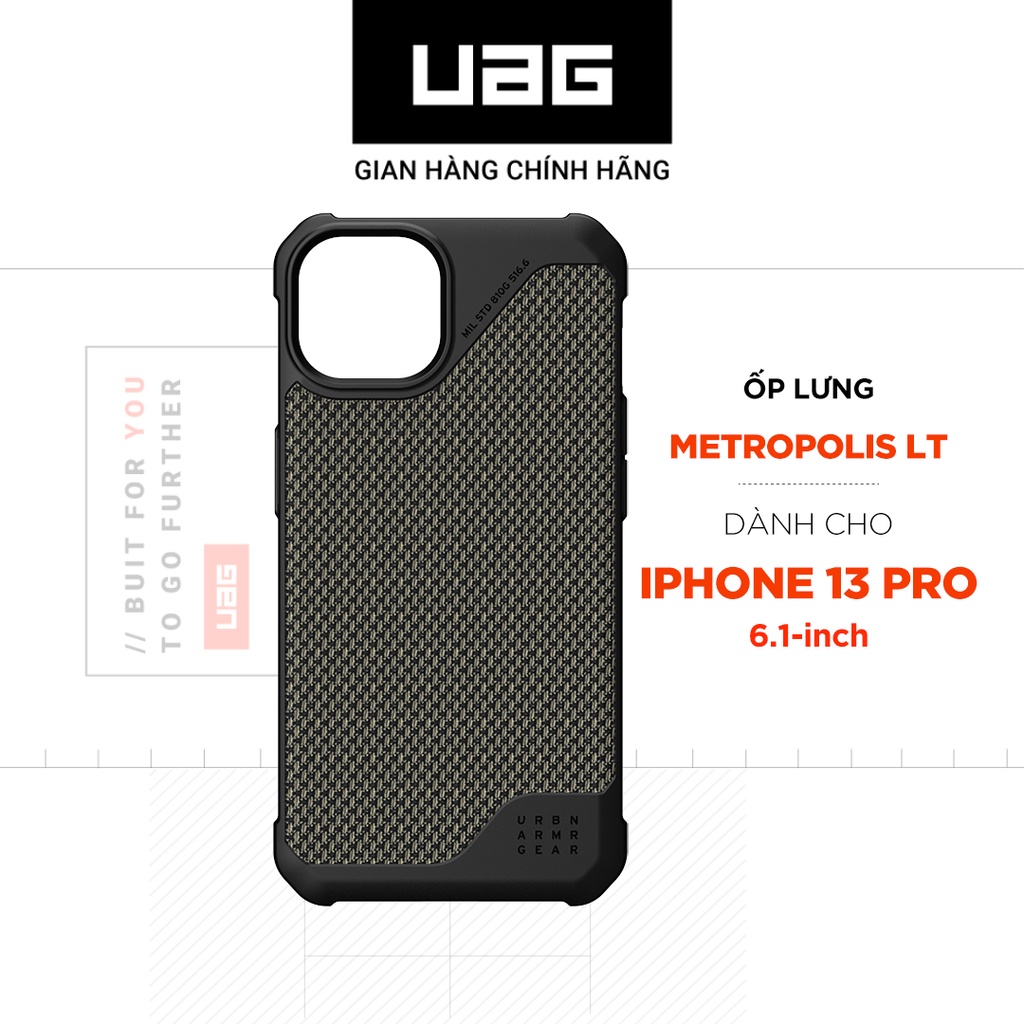 Ốp lưng UAG Metropolis LT cho iPhone 13 Pro [6.1 inch]