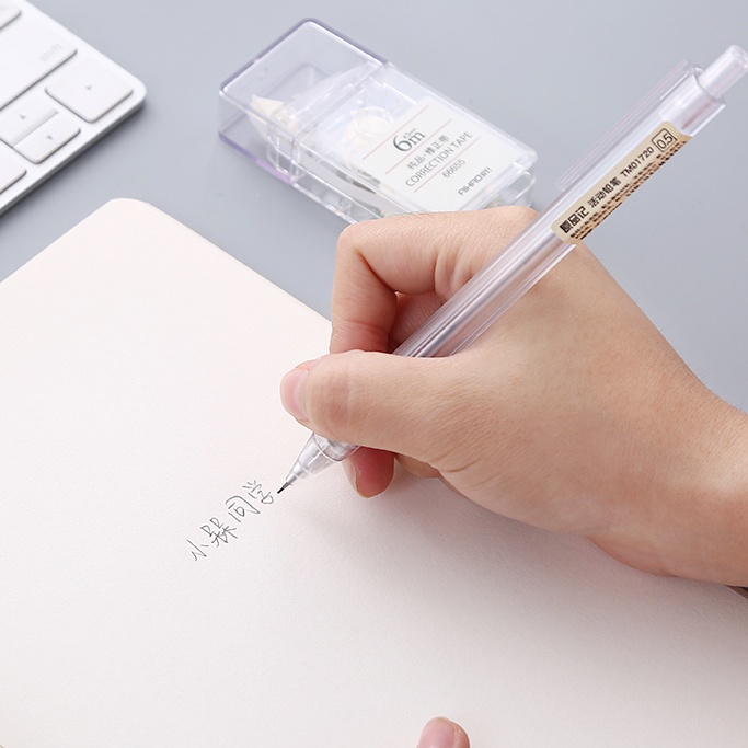 Bút chì bấm 2b giá rẻ Winzige thiết kế trong suốt cao cấp 0.5mm/0.7mm