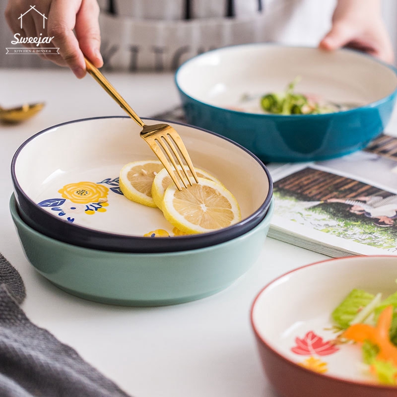 Tô gốm SWEEJAR sức chứa lớn phù hợp cho nhiều món ăn tiện dụng