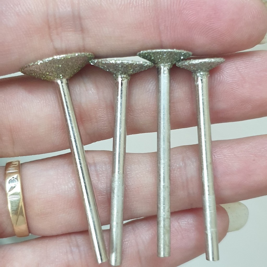 mũi mài kim cương chân 3mm hình T béo mũi giáp thô