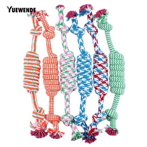 Đồ chơi gặm răng bằng dây dành cotton cho thú cưng