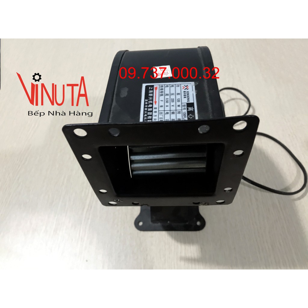 Quạt con sên mini, Quạt hút mùi,khói ly tâm mini, quạt con ốc 120W