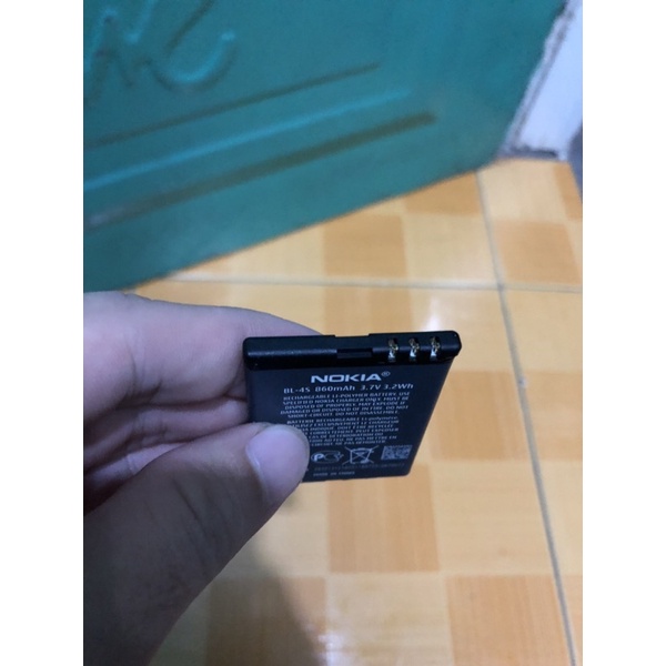 Pin NOKIA DÙNG CHO 2680s/3600s/7100/x3-02  Mã pin BL-4S 860mAh !!