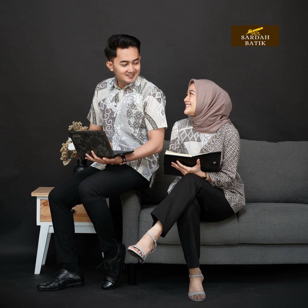 Áo Sơ Mi Cặp Đôi Batik / Cặp Đôi Cao Cấp Hiện Đại Mới Nhất Cho Cha Con Trai Batik Tunic