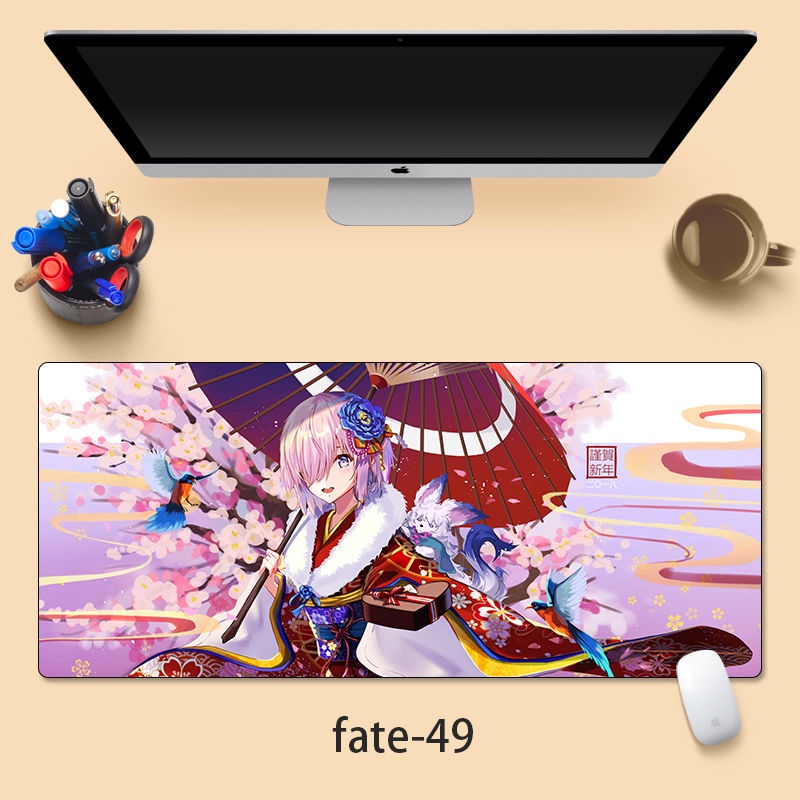 Lót ChuộT + BàN PhíM Cỡ LớN In HìNh Anime Fate 700x300