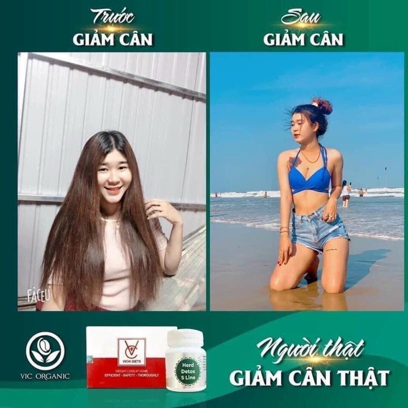 giảm cân toàn thân vichi diets- liệu trình 7 ngày giảm 2-4kg