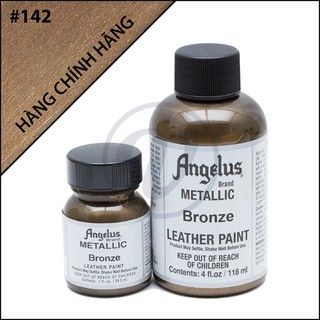 [CHÍNH HÃNG - KHÔNG CHIẾT] Bronze 142 - Màu ANGELUS Leather Paint Metallic vẽ da, vải, custom giày