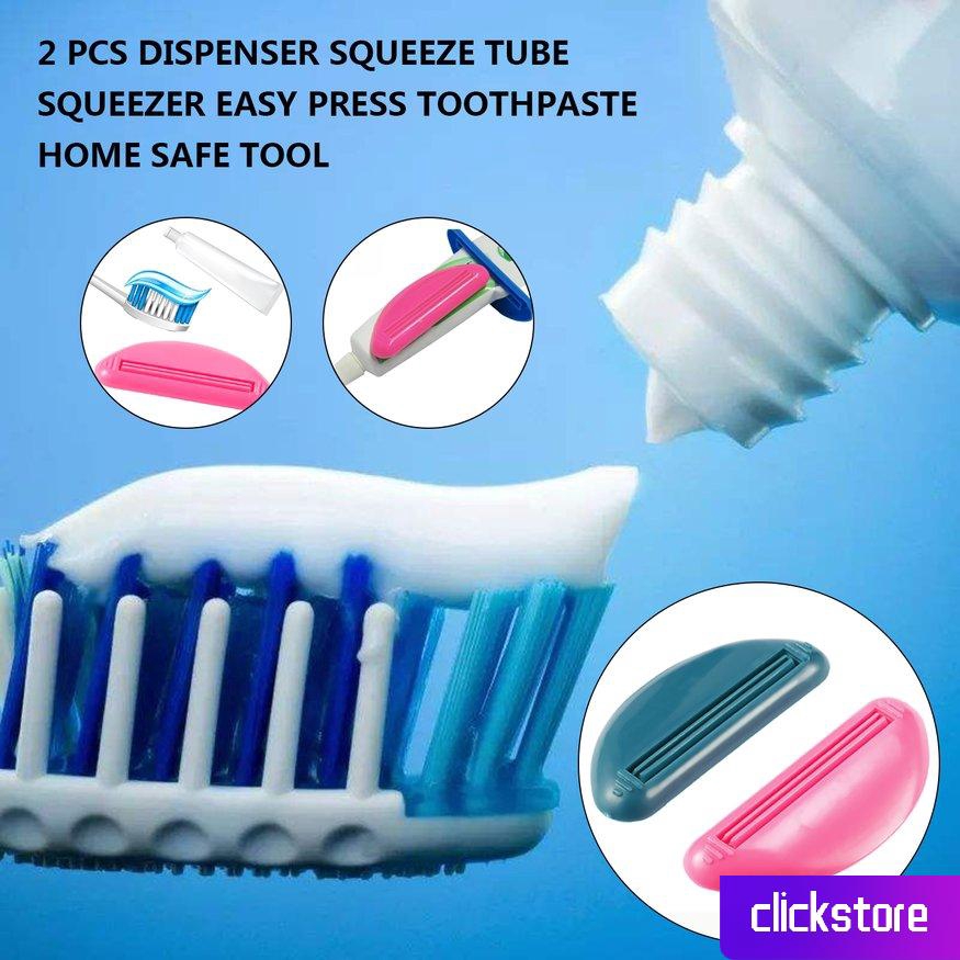 Bộ 2 kẹp nặn kem đánh răng dễ sử dụng tiện lợi