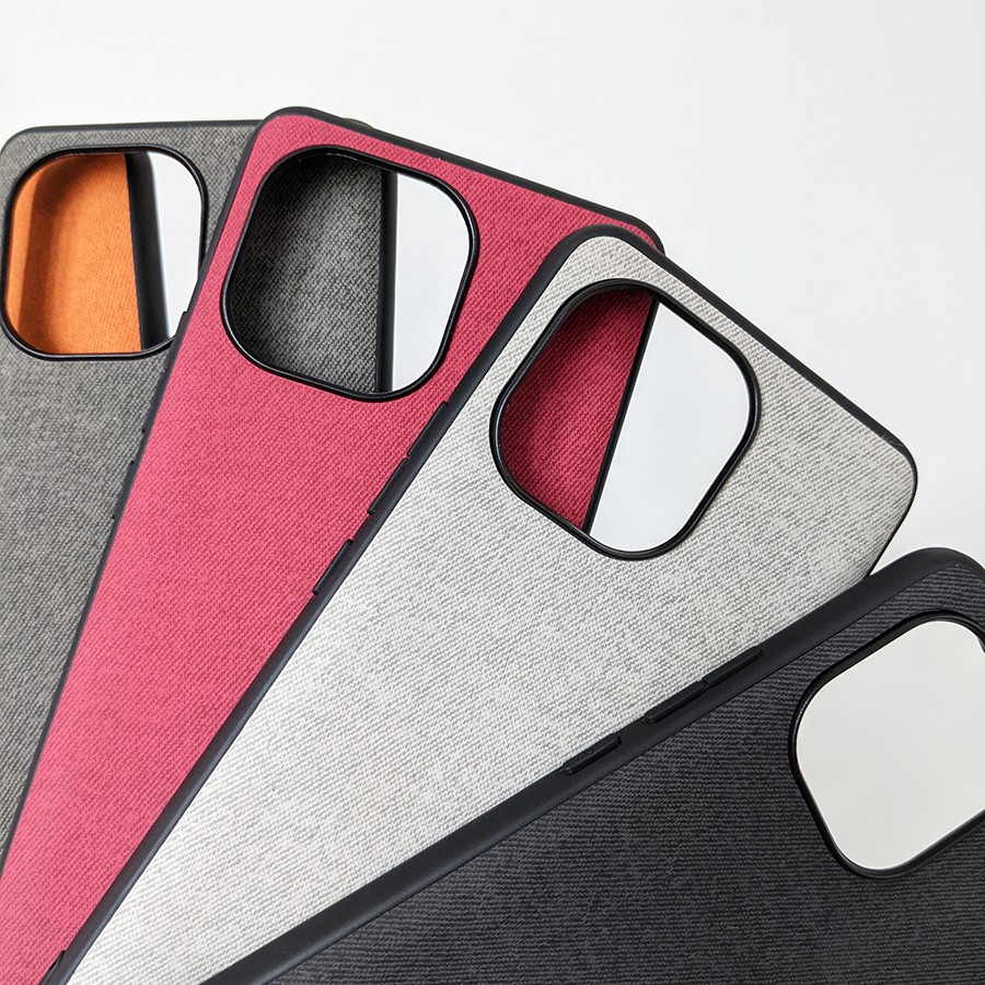 Ốp lưng vân vải Xiaomi Mi 11 (không bám vân tay)