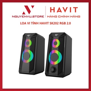 Loa Vi Tính Havit SK202 RGB 2.0 Electronic Sports Speakers