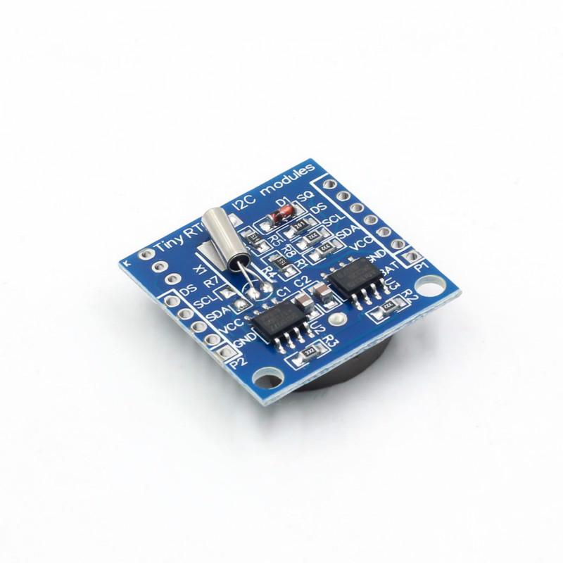 Mô Đun Rtc I2C 24c32 Mini Có Bộ Nhớ Ds1307 Kèm Pin