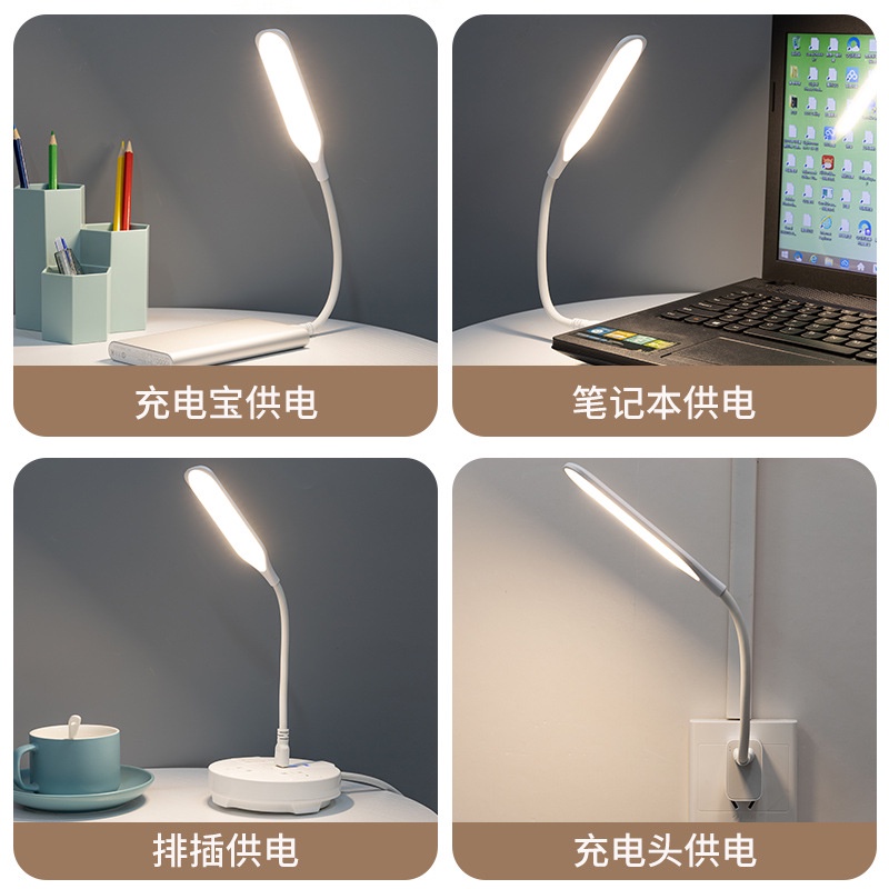 Đèn led Để Bàn Mini Bảo Vệ Mắt Cổng Sạc Usb Tiện Dụng