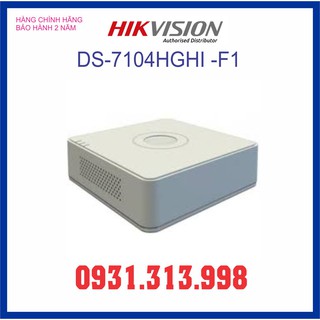 Đầu ghi hình HDTVI 4 kênh DS-7104HGHI-F1(s)