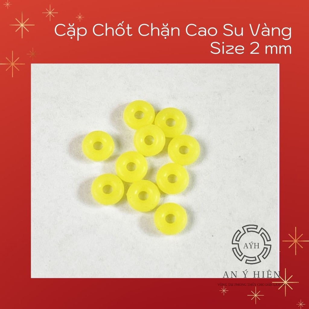 Chốt chặn cao su vàng ( An Ý Hiên)