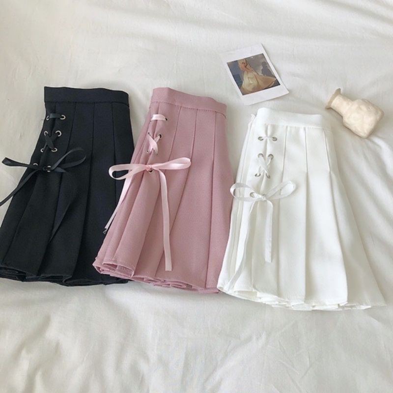 Chân váy tennis xỏ dây bên😘 | BigBuy360 - bigbuy360.vn