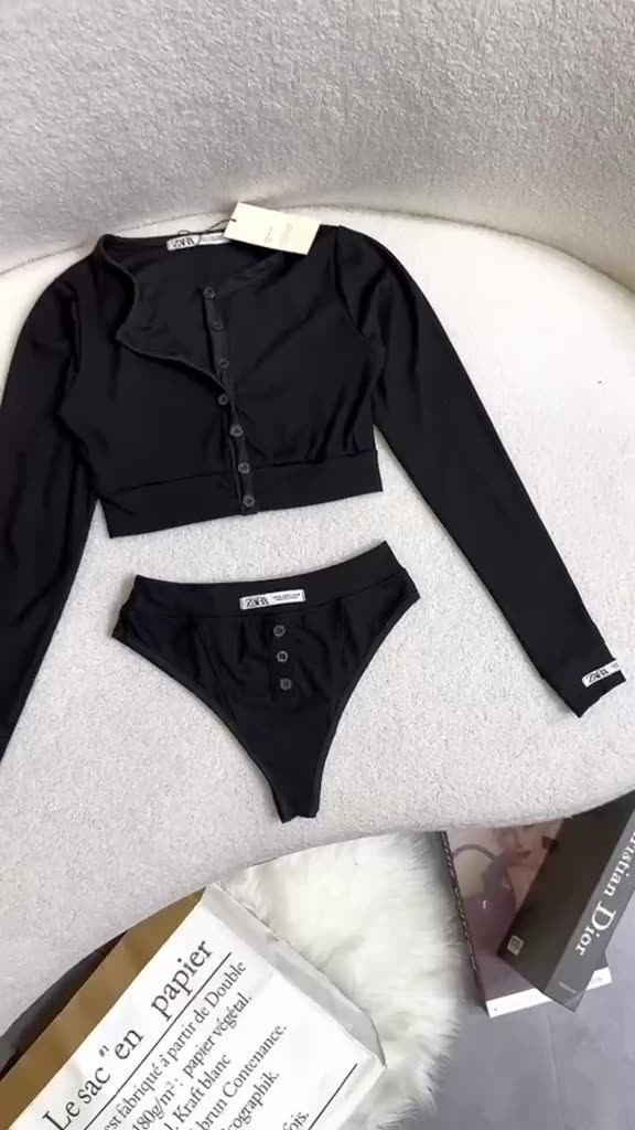 Set bộ đồ bơi đi biển, set bikini tay dài-VD912 | BigBuy360 - bigbuy360.vn