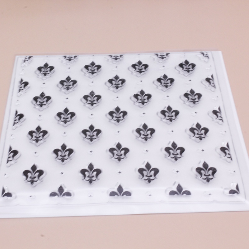 Con Dấu Silicon Trong Suốt In Nổi Họa Tiết Trang Trí Album Ảnh DIY Thẻ