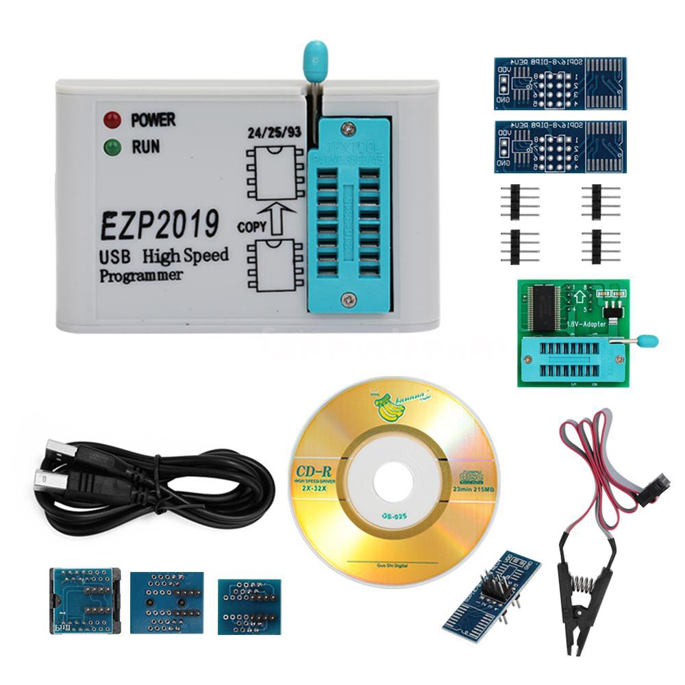 Thiết bị hỗ trợ chương trình SPI tốc độ cao EZP2019 32M 24 25 93 EEPROM 25 cho Win7 Win8 | BigBuy360 - bigbuy360.vn