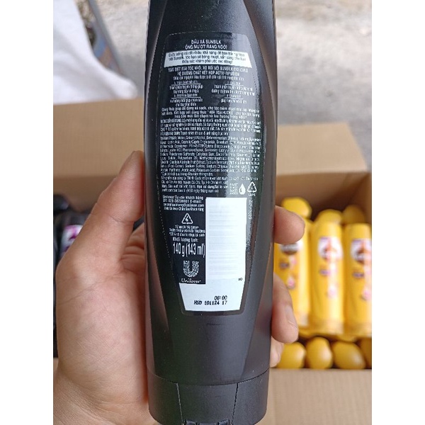 DẦU XẢ SUNSILK CHAI DÙNG THỬ 140gr