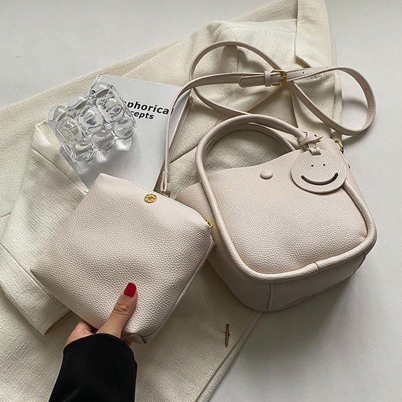 Ielgy Túi Đeo Chéo Vai Dạng Xô Siêu Lửa Phổ Biến Cao Cấp Cho Nữ