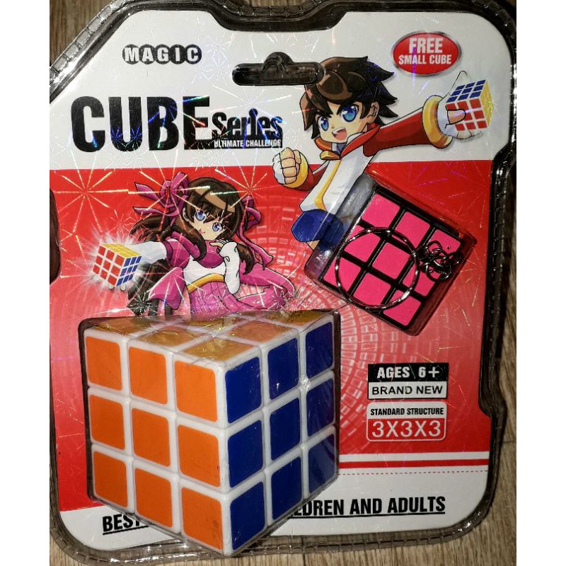 Sét 2 cái Rubik 3x3 MAGICCUBE 608_1