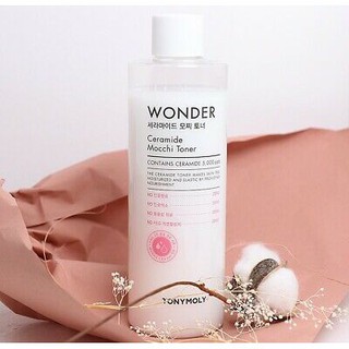 Hàng Korea - Nước Cân Bằng Gạo Dưỡng Trắng Da Tonymoly Wonder Mochi Rice Soothing Toner 500ml