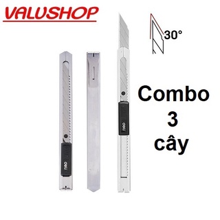 Dao rọc giấy 30 độ - vỏ thép DELI | E2034