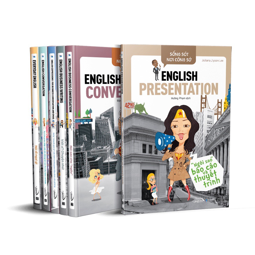 Sách - Bộ Sống Sót Nơi Công Sở (Trọn Bộ 6 Cuốn) [ AlphaBooks]