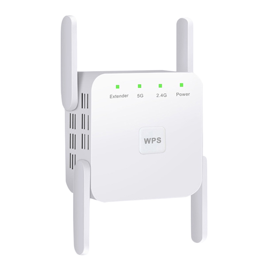 Bộ Lặp Sóng Wifi Không Dây 1200mbps 2.4g 5g 4 Ăng Ten Uk-Plug | BigBuy360 - bigbuy360.vn