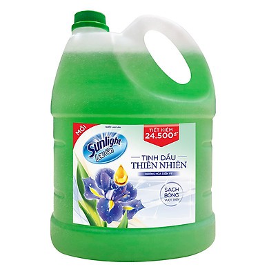 Nước lau sàn Sunlight Hương Hoa Hạ Và Bạc Hà 3.6L