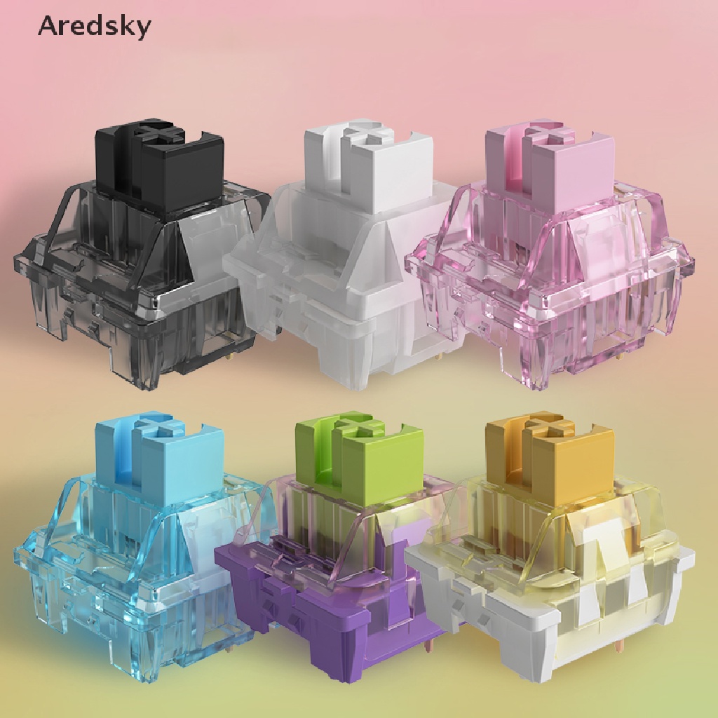 Công Tắc RGB SMD Bằng Bọt Biển Màu Hồng Dành Cho Bàn Phím Cơ AKKO CS