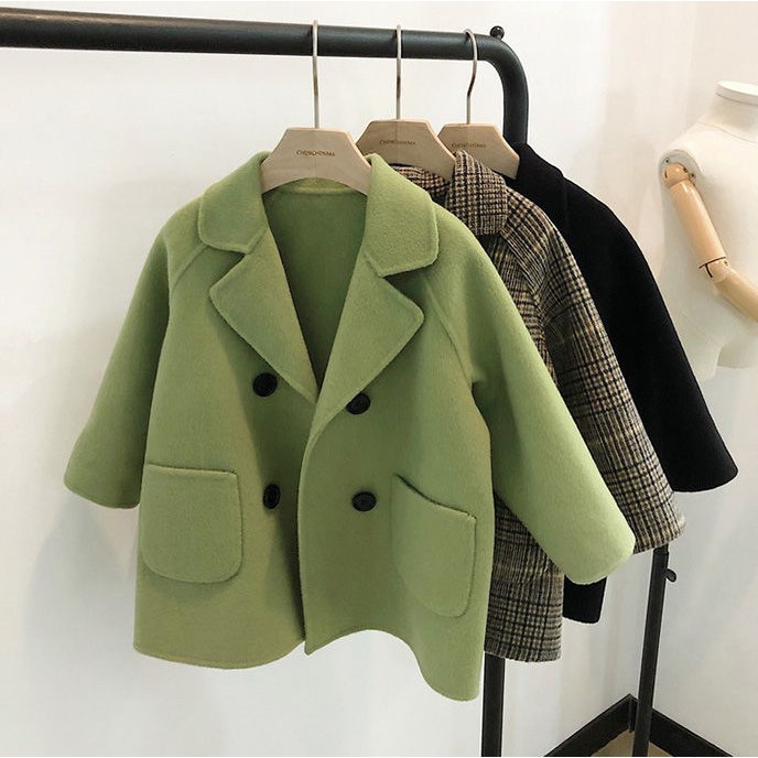 ❤Áo Khoác Len Thu Đông Tay Dài Phong Cách Mới Năm 2021 Cho Bé Trai