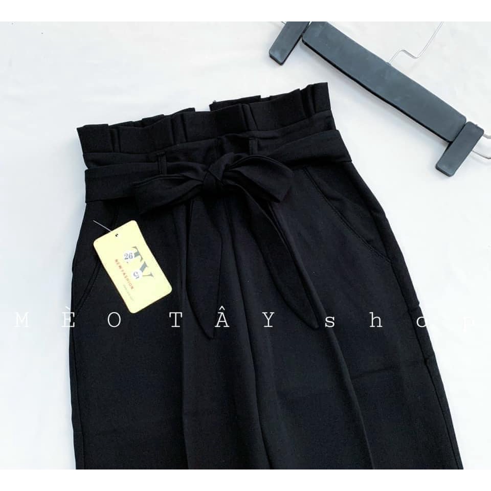 BAGGY ĐAI NHÚNG CÓ DÂY CỘT XIN XẮN