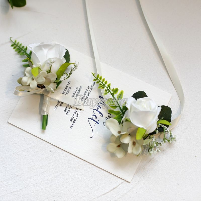 Vòng Hoa Đeo Cổ Tay Cho Phù Dâu Đám Cưới