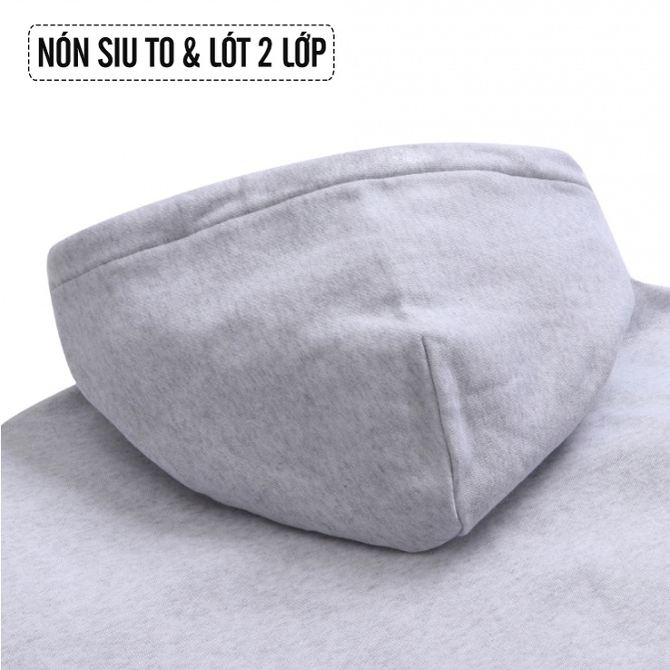 Áo khoác túi vải ấm không xù hoodie nỉ bông cotton da cá Danh Lam Việt Nam Hà Nội Hạ Long KA9002 LITH11062001