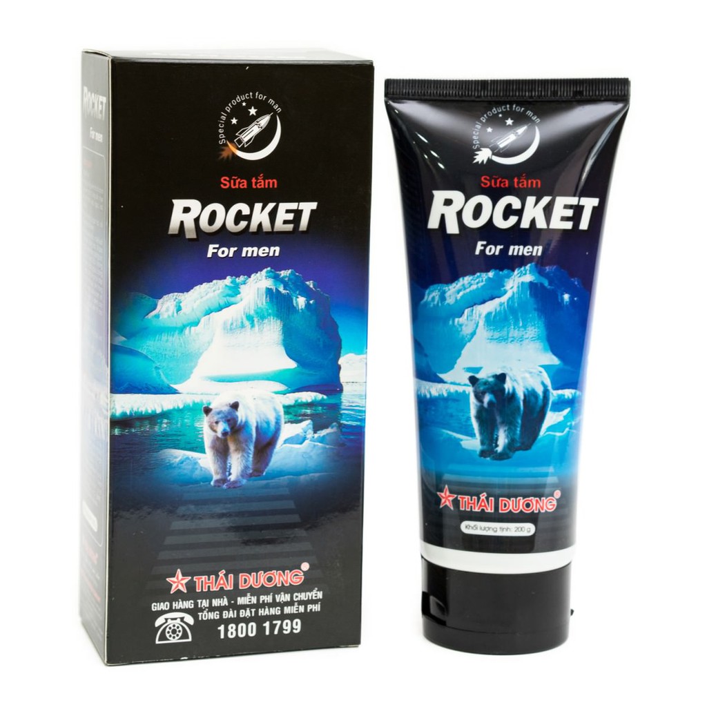 Sữa tắm Rocket dành cho nam giới Sao Thái Dương 200g - Sao Thái Dương