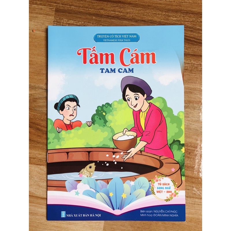 Sách - Truyện Cổ Tích Việt Nam Chọn Lọc - Song Ngữ Việt Anh - (Combo 8 cuốn)
