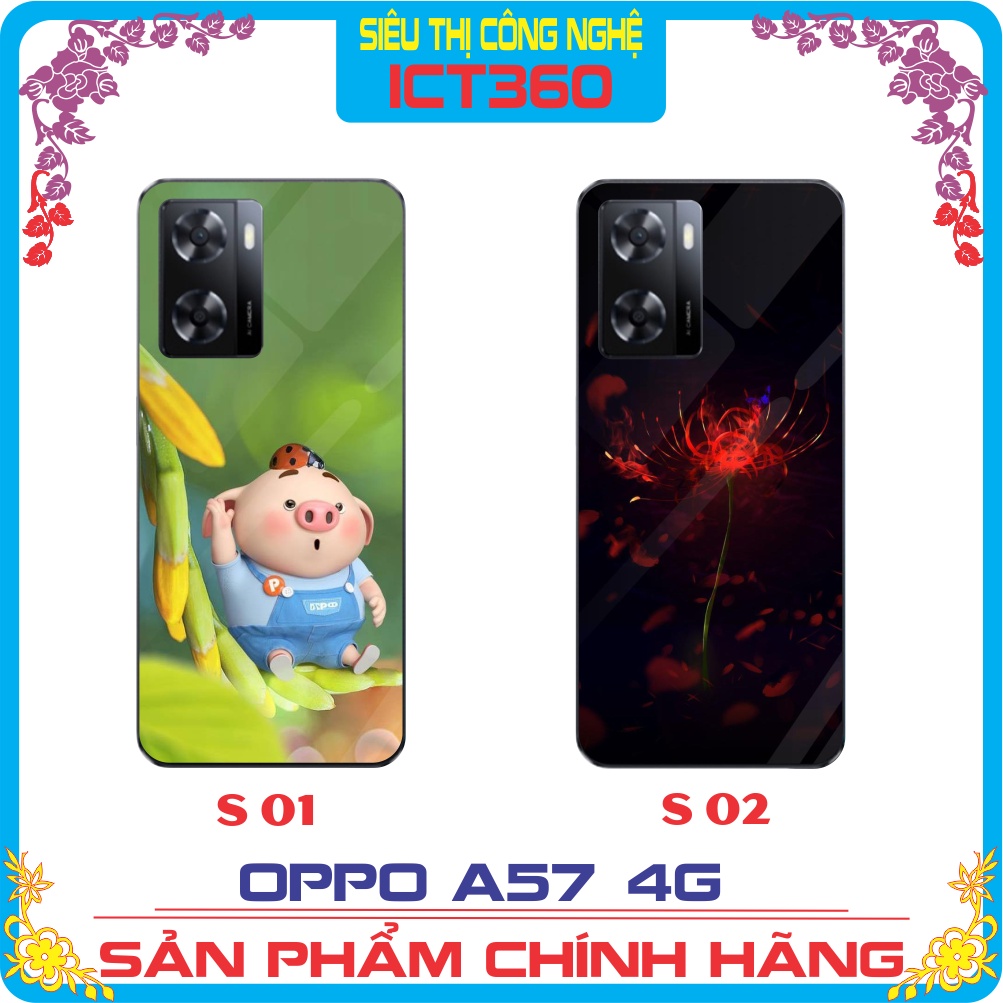 Ốp lưng kính OPPO A57  - Nhận in ảnh theo yêu cầu