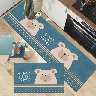 Set 2 thảm lót chân bếp 1.2m + 0.6m