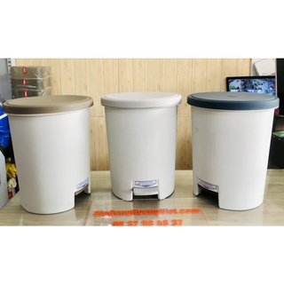 Thùng rác nhựa tròn cao cấp cở trung