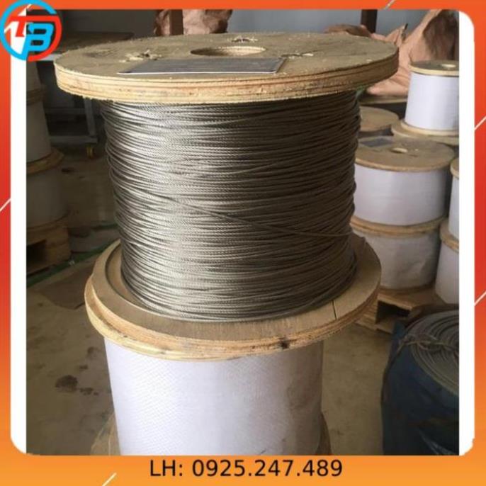 Dây Cáp thép bọc nhựa nhiều size CÁP THÉP Thái Bình VinàN