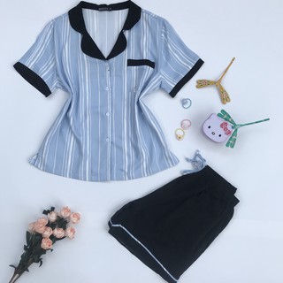 Đồ Bộ Pijama Mặc Nhà Cotton Lụa 3COSTY. _ A5PD