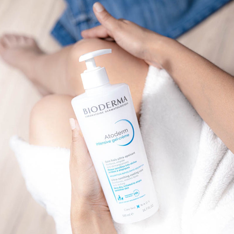 Kem Dưỡng Ẩm Làm Dịu Dạng Gel Cho Da Rất Khô Và Nhạy Cảm Bioderma Atoderm Intensive Gel-Creme