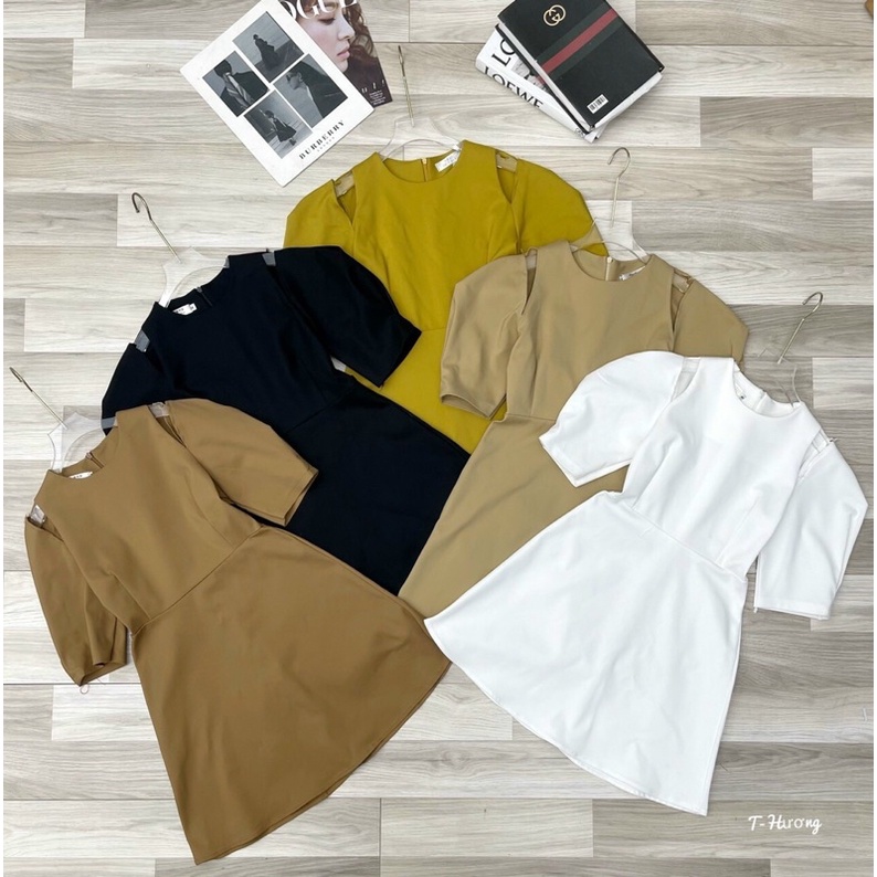 ĐẦM NỮ KHOÉT VAI THỜI TRANG HÈ