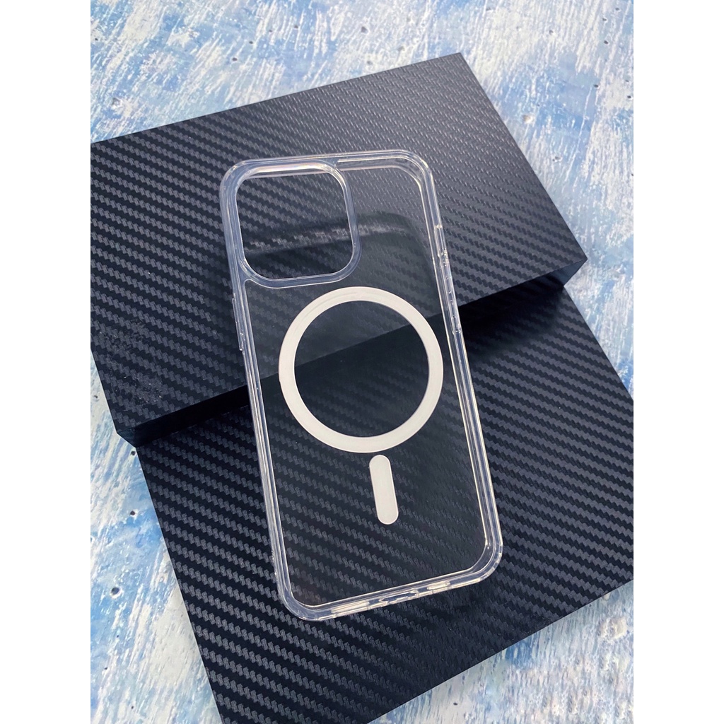 Ốp WIWU Magsafe trong suốt - không bám vân tay cho iphone 13/13pro/13promax/14/plus/pro/promax