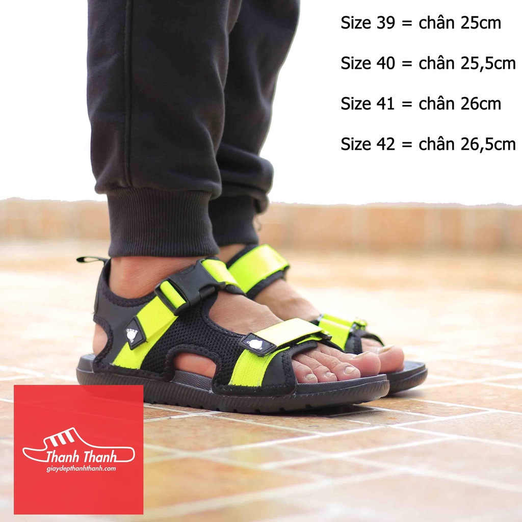 SANDAL NAM Quai Dù Lưới Thoáng Mát Siêu Nhẹ Chống Trượt [hàng việt nam chất lượng cao]