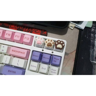 Keycap lẻ Chân Mèo siêu dễ thương Nút Bàn Phím Cơ