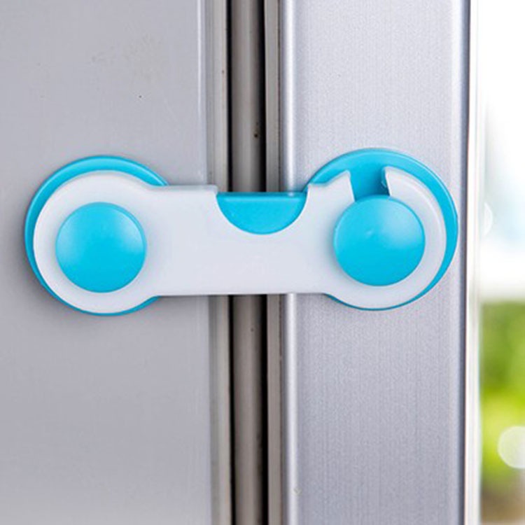 Móc chặn cửa khóa tủ lạnh khóa kéo cửa tủ/ngăn kéo bảo vệ toàn cho trẻ nhỏ tiện dụng