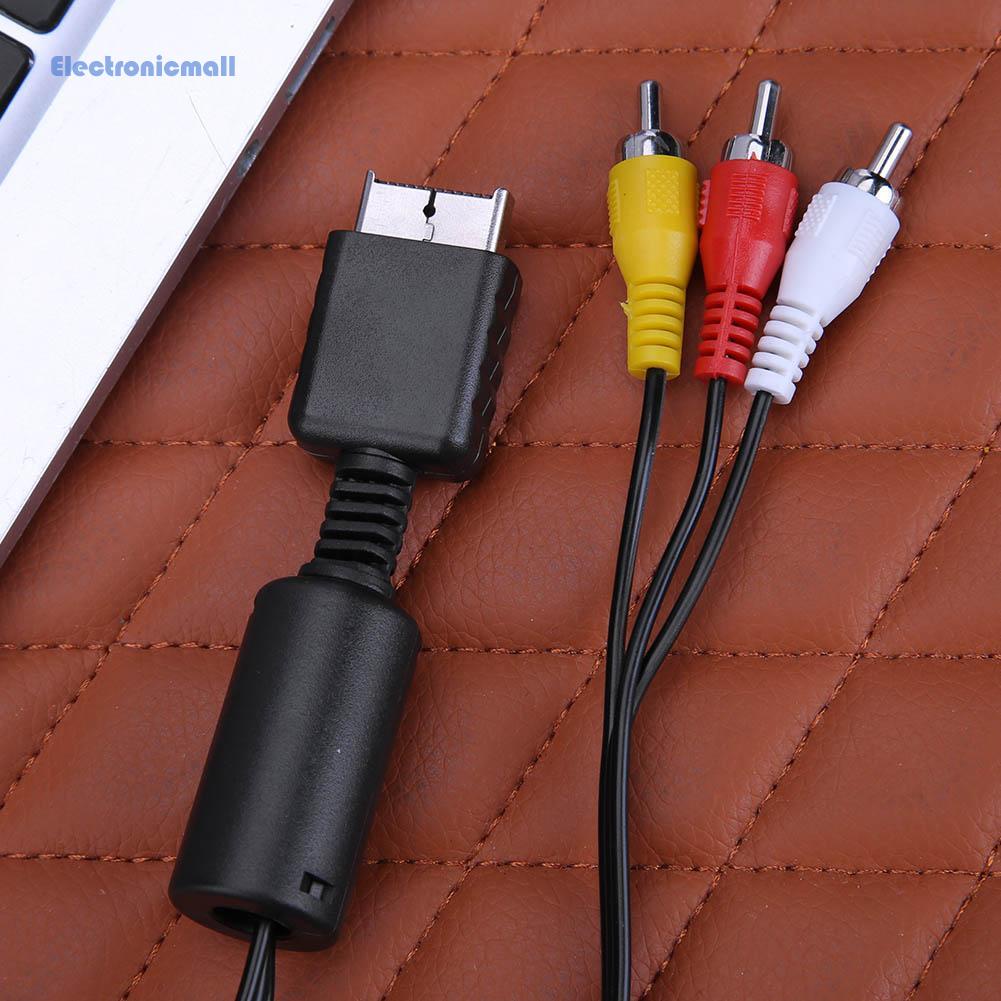 Dây cáp chuyển đổi âm thanh video sang RCA AV cho PS2/3