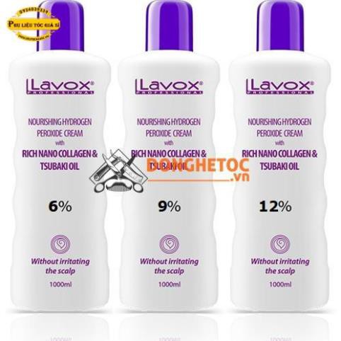 Oxy nhuộm tóc Lavox , 6%, 9%, 12%